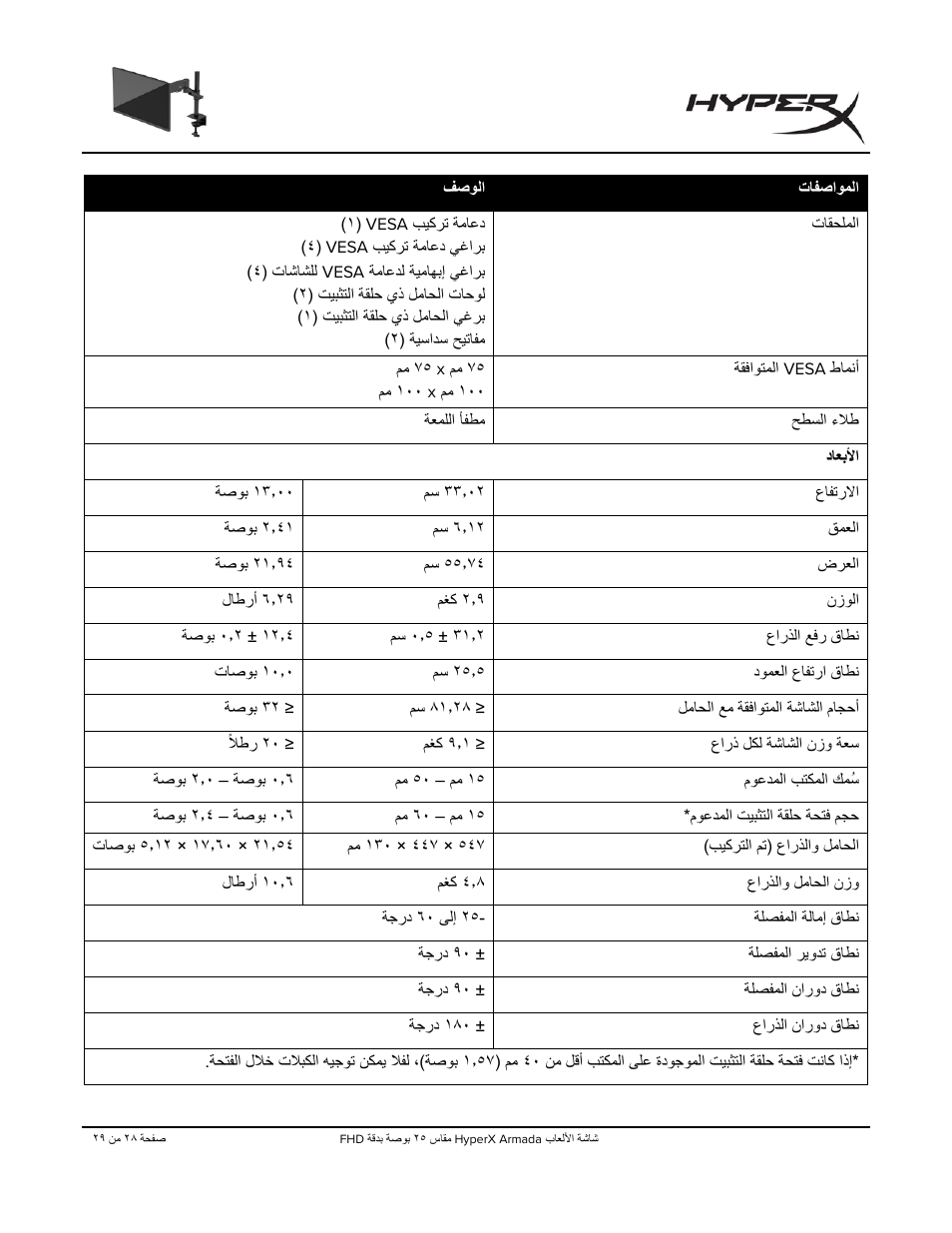 HyperX Armada 25 24.5" 240 Hz Gaming Monitor User Manual | Page 498 / 499