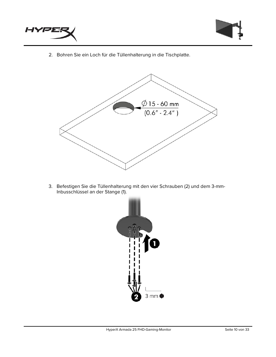 HyperX Armada 25 24.5" 240 Hz Gaming Monitor User Manual | Page 71 / 499