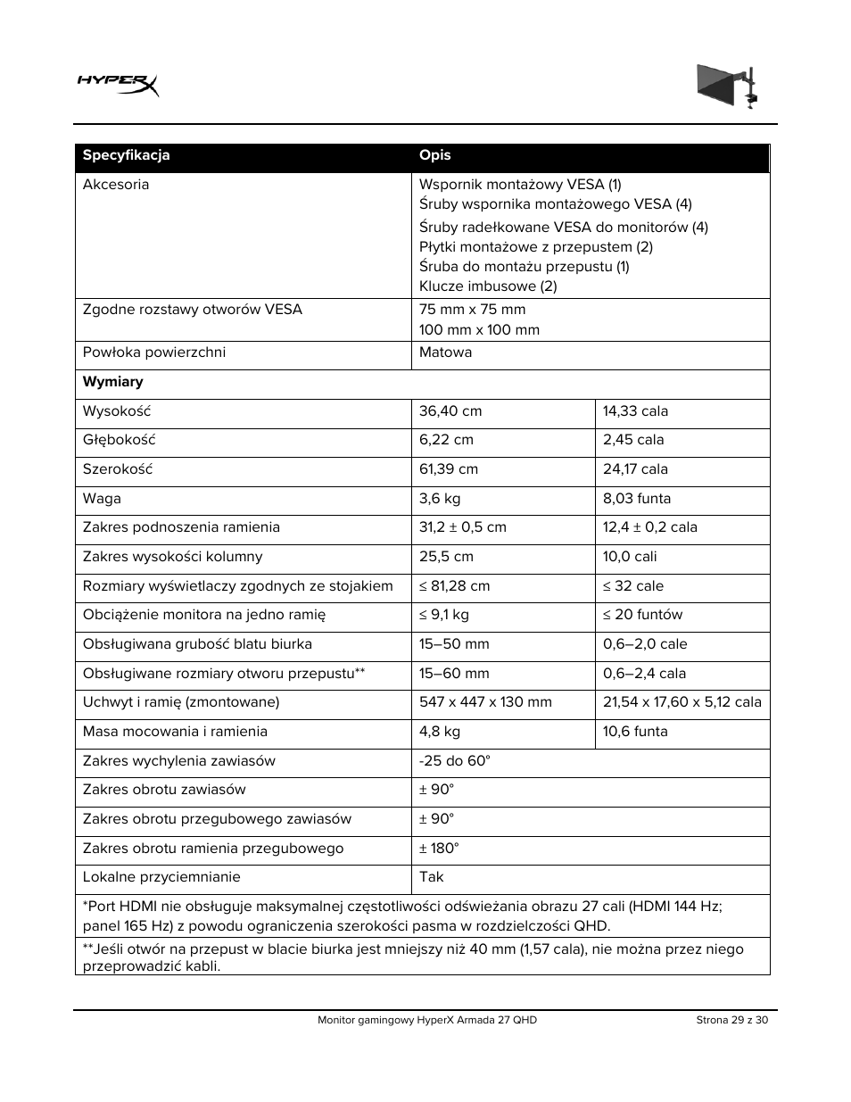 HyperX Armada 27 27" 1440p HDR 165 Hz Gaming Monitor User Manual | Page 211 / 487