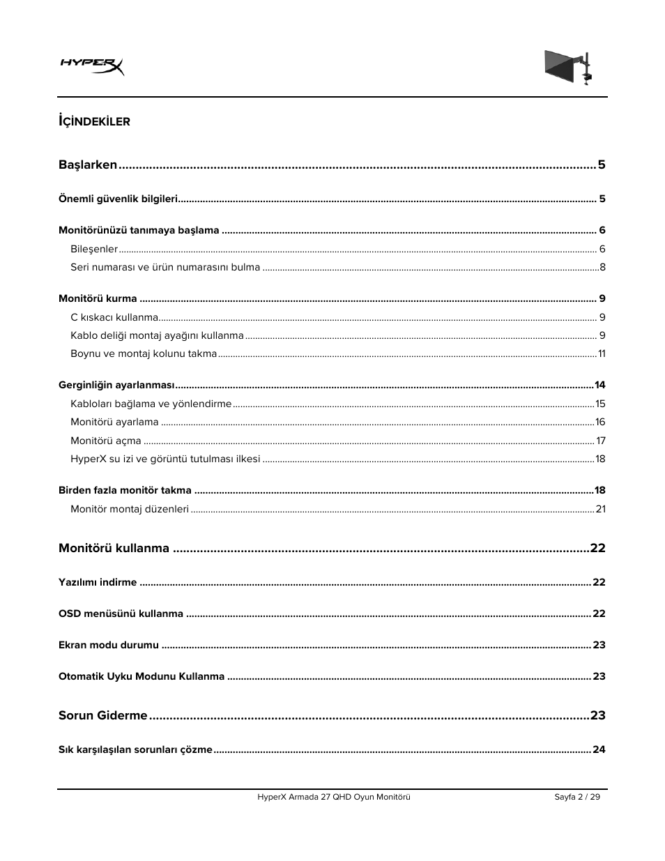 HyperX Armada 27 27" 1440p HDR 165 Hz Gaming Monitor User Manual | Page 245 / 487
