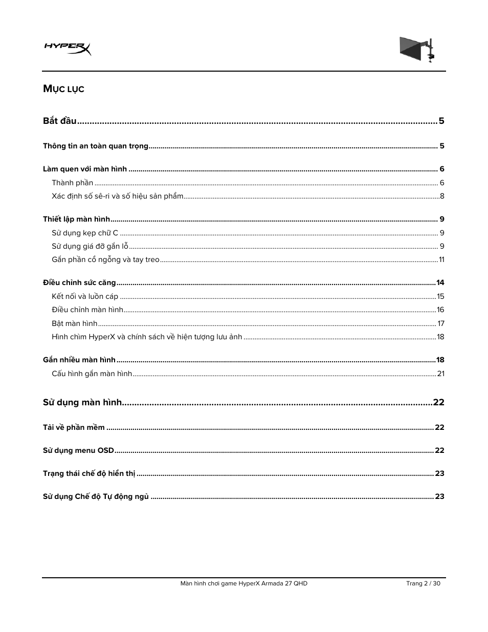 HyperX Armada 27 27" 1440p HDR 165 Hz Gaming Monitor User Manual | Page 369 / 487