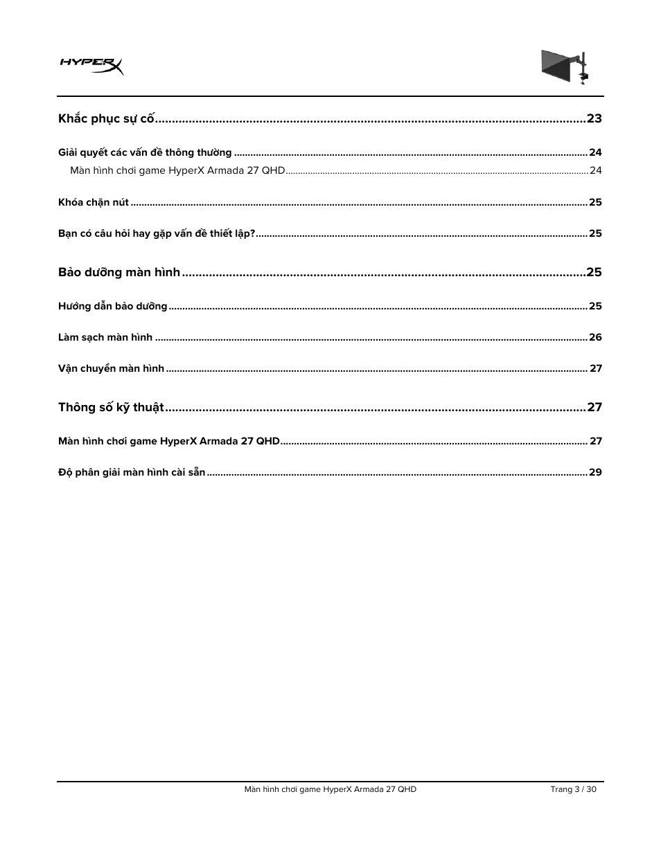 HyperX Armada 27 27" 1440p HDR 165 Hz Gaming Monitor User Manual | Page 370 / 487