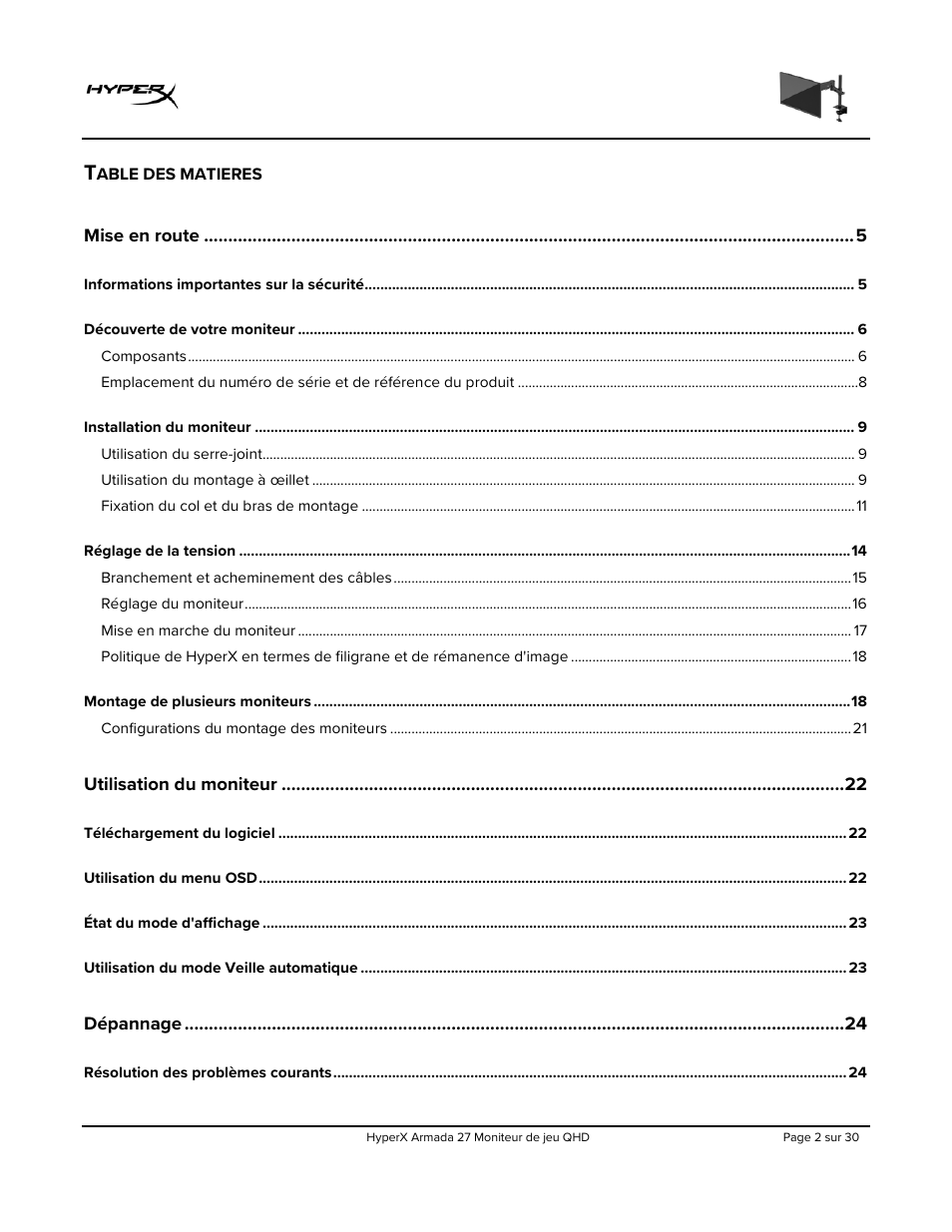 HyperX Armada 27 27" 1440p HDR 165 Hz Gaming Monitor User Manual | Page 94 / 487