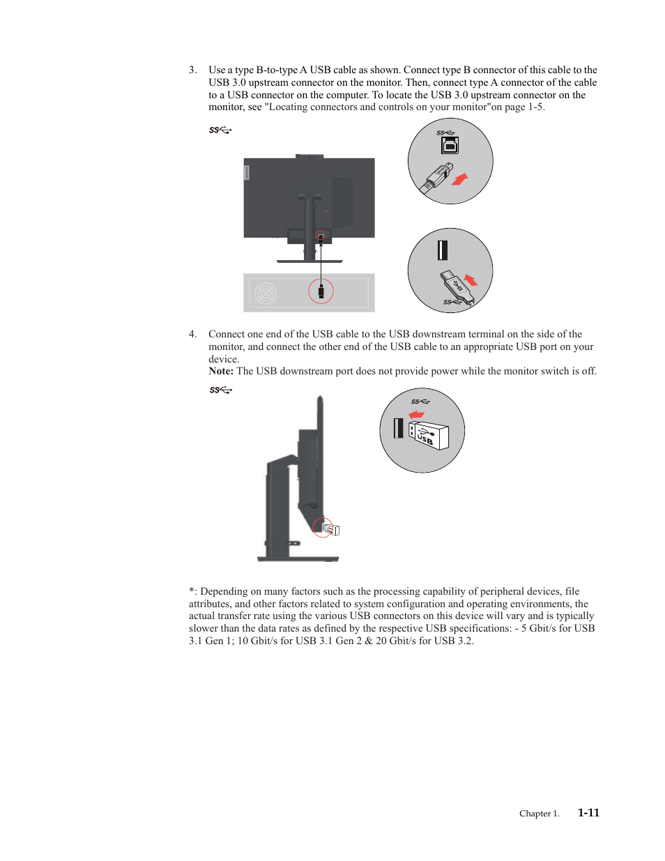 Lenovo ThinkCentre Tiny-In-One 22 Gen 4 21.5" 16:9 Video Conferencing FHD IPS Monitor User Manual | Page 17 / 54