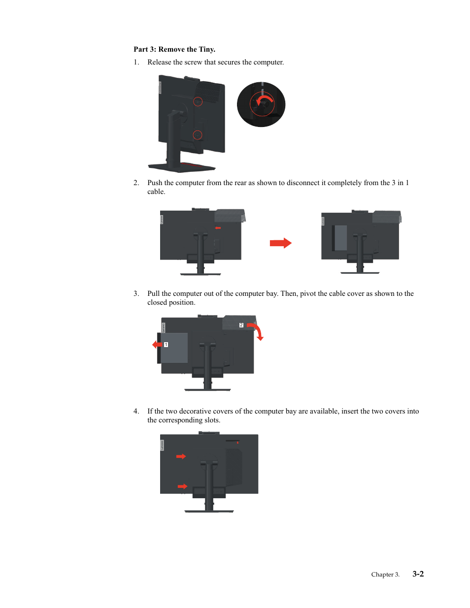 Lenovo ThinkCentre Tiny-In-One 22 Gen 4 21.5" 16:9 Video Conferencing FHD IPS Monitor User Manual | Page 37 / 54