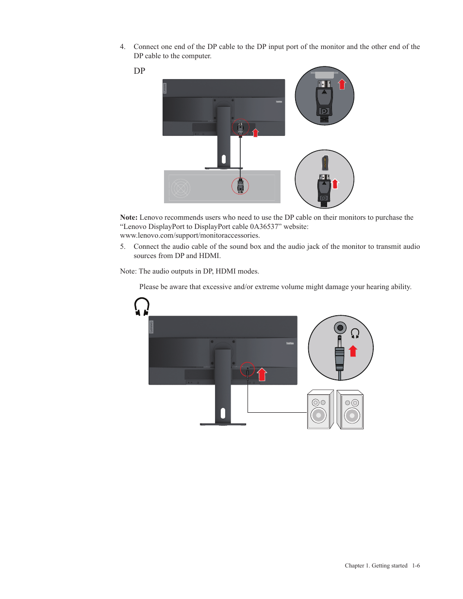 Lenovo ThinkVision 29" Ultrawide Monitor User Manual | Page 13 / 39