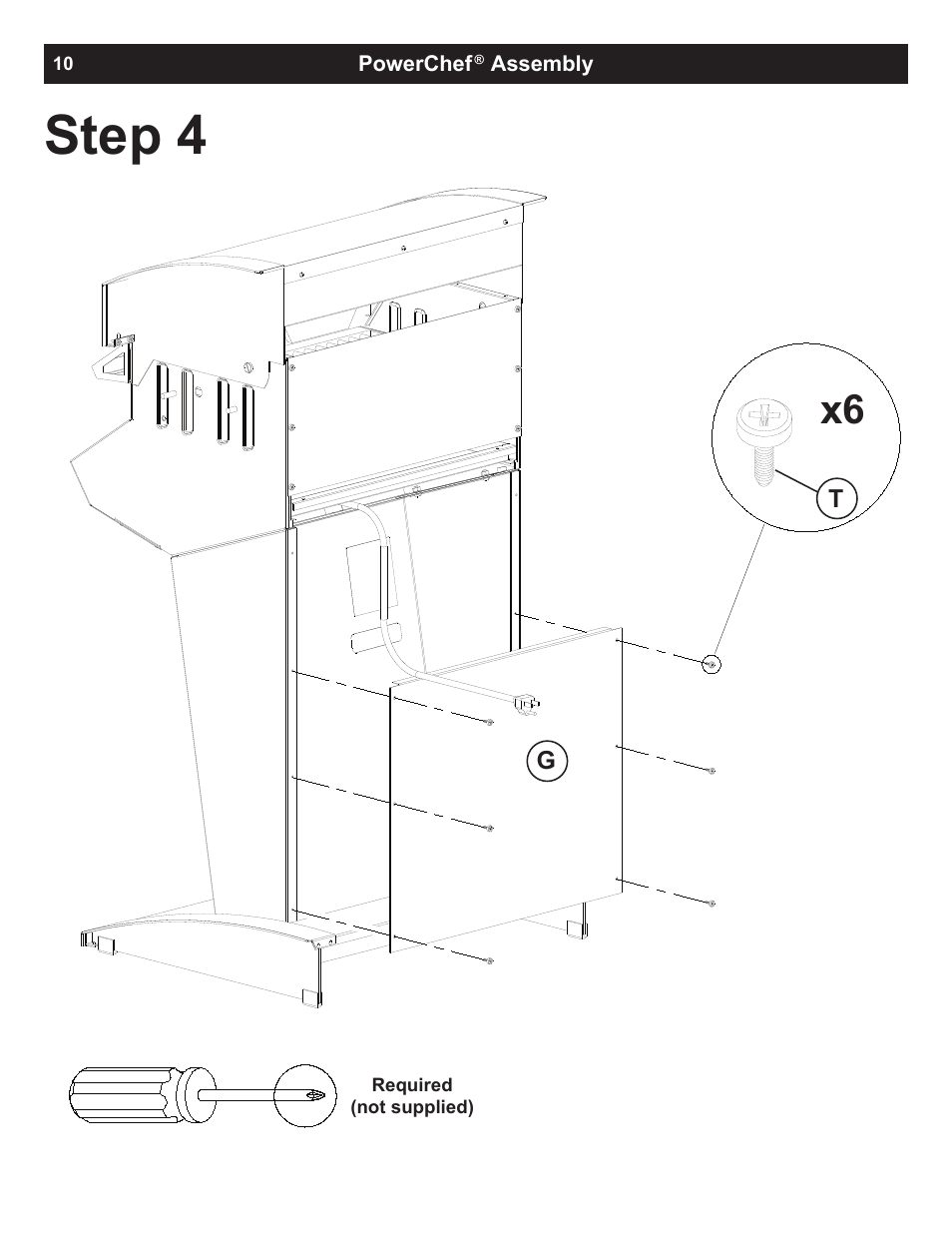 Step 4 | Dimplex PowerChef Electric Grill TBQ-120-REG User Manual | Page 10 / 29