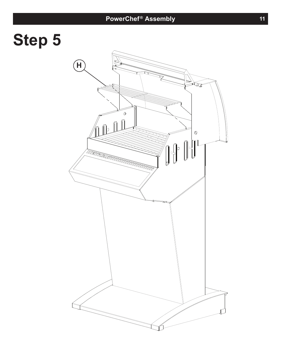 Step 5 | Dimplex PowerChef Electric Grill TBQ-120-REG User Manual | Page 11 / 29