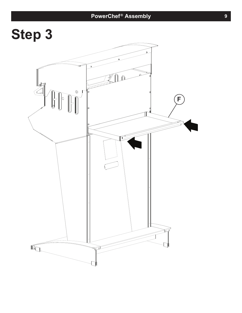 Step 3 | Dimplex PowerChef Electric Grill TBQ-120-REG User Manual | Page 9 / 29