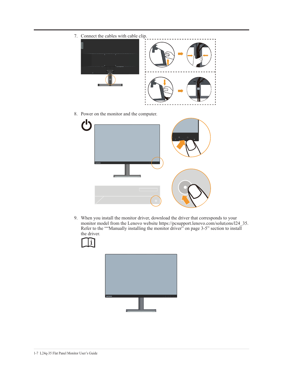 Lenovo L24q-35 23.8" 1440p Monitor User Manual | Page 12 / 32