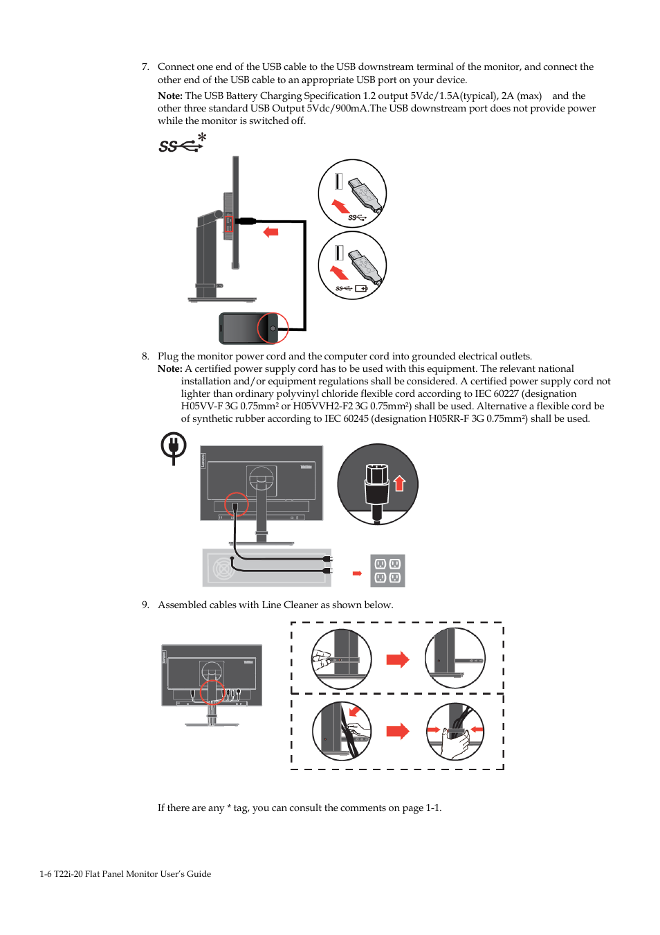 Lenovo ThinkVision T22i-20 21.5" 16:9 IPS Monitor User Manual | Page 11 / 34