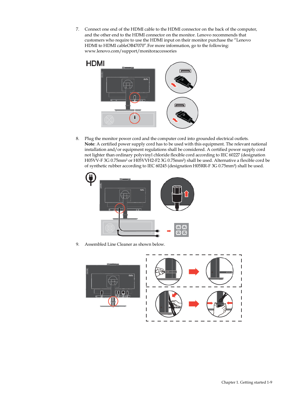 Lenovo ThinkVision T22v-20 21.5" 16:9 VoIP IPS Monitor User Manual | Page 14 / 43