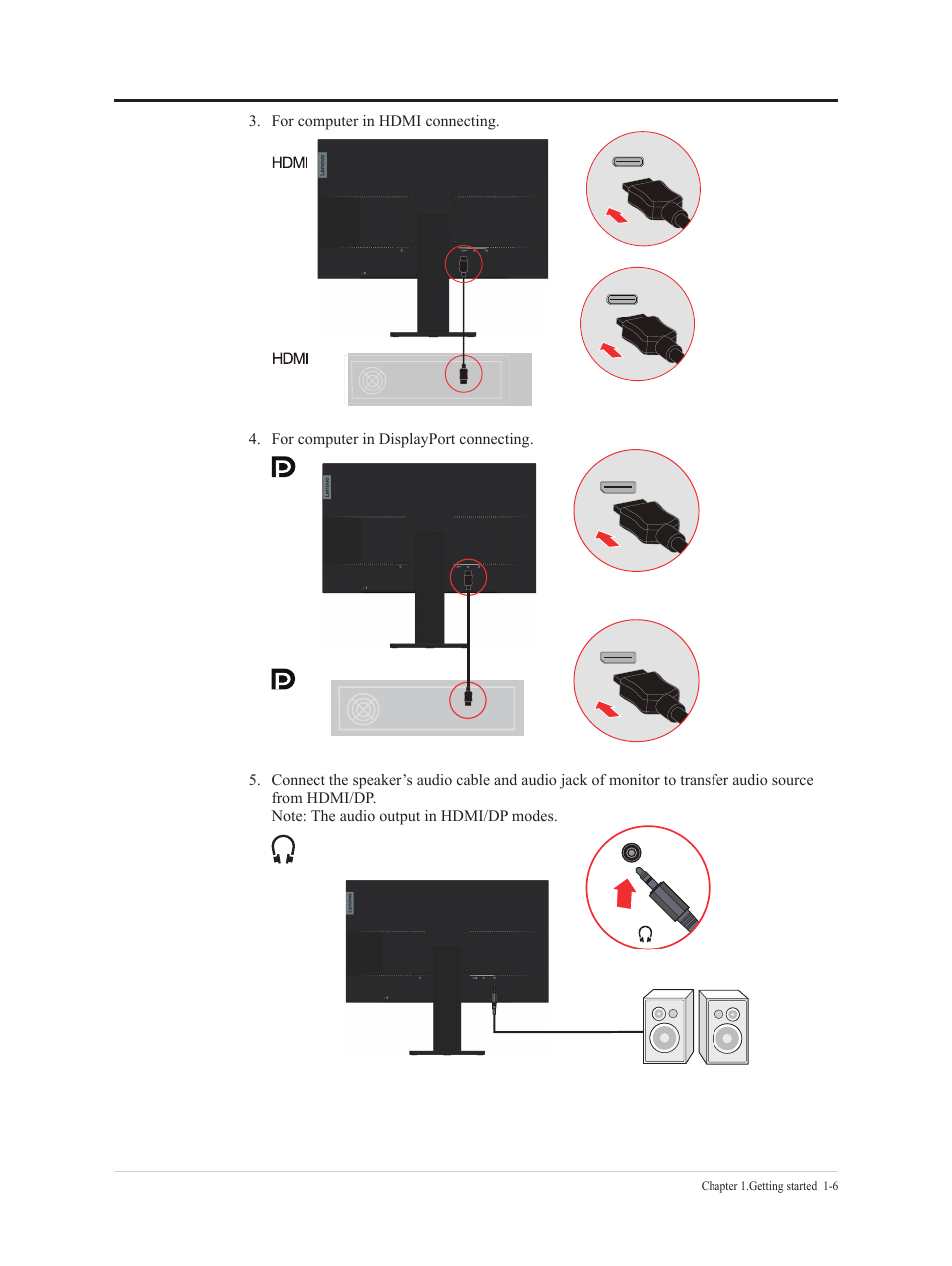 Lenovo E27q-20 27" 1440p Monitor User Manual | Page 11 / 37