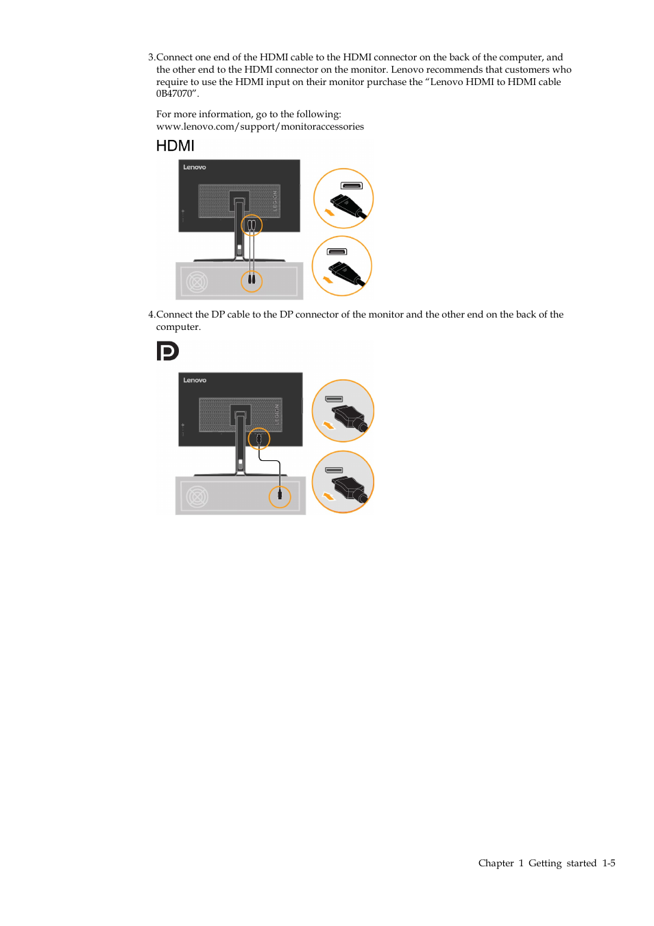 Lenovo Legion Y32p-30 31.5" 4K HDR 144 Hz Gaming Monitor User Manual | Page 9 / 36