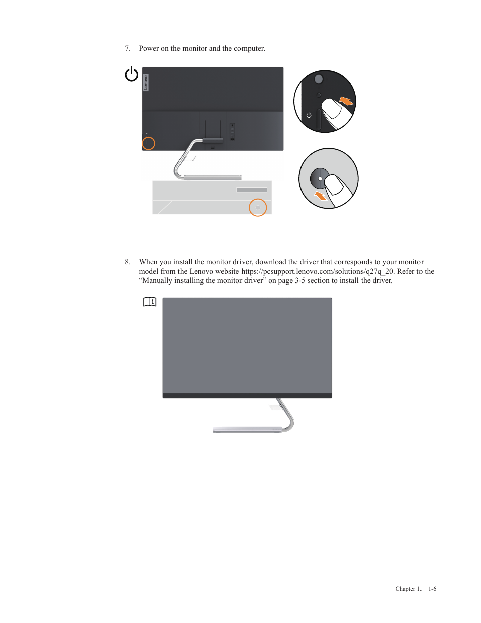 Lenovo Q27q-20 27" 1440p HDR Monitor User Manual | Page 11 / 31