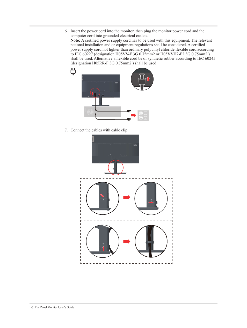 Lenovo ThinkVision 21.5" Monitor User Manual | Page 12 / 37