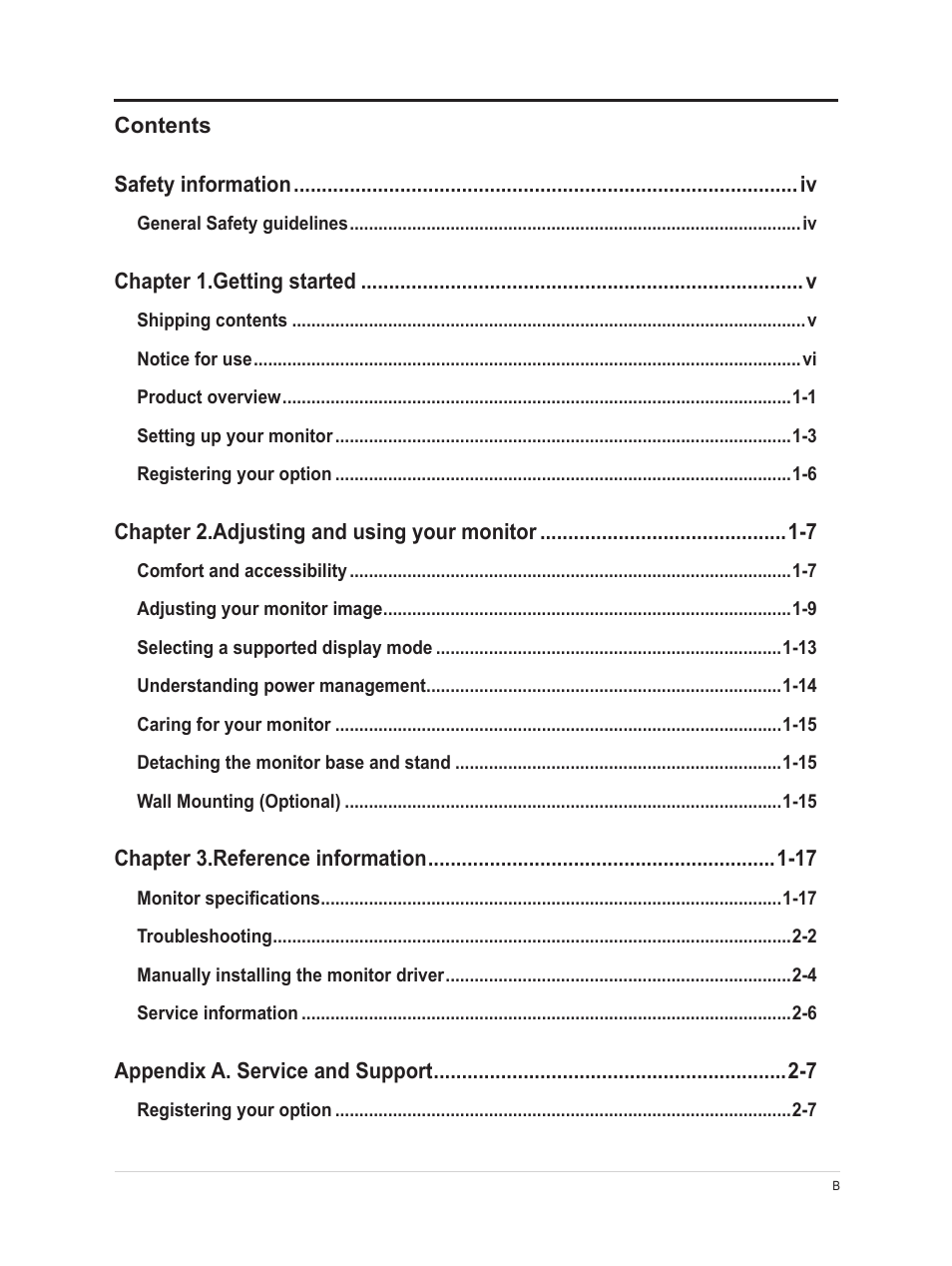 Lenovo ThinkVision 21.5" Monitor User Manual | Page 3 / 37