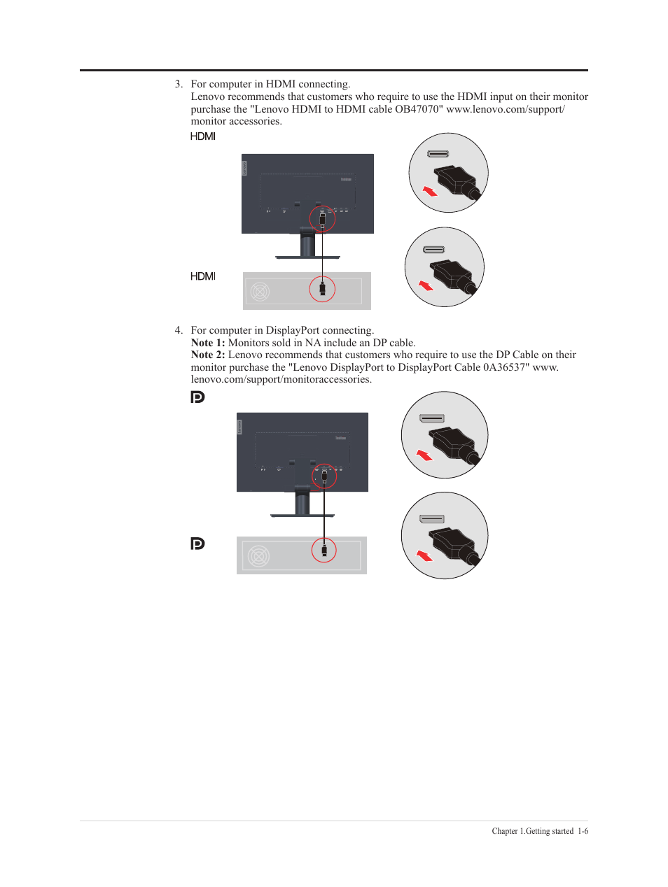 Lenovo T24t-20 23.8" 16:9 Multi-Touch IPS Display User Manual | Page 11 / 44