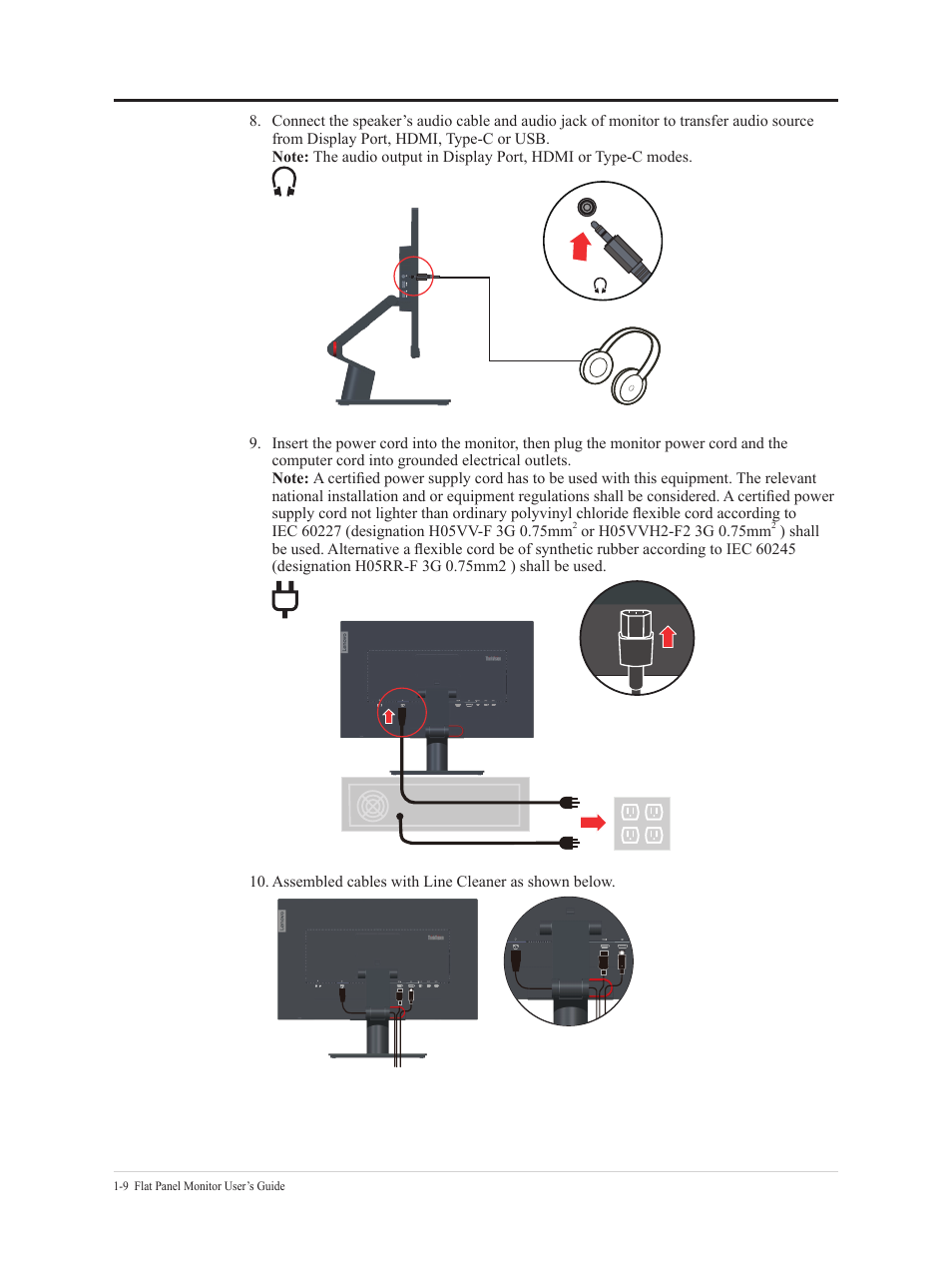 Lenovo T24t-20 23.8" 16:9 Multi-Touch IPS Display User Manual | Page 14 / 44