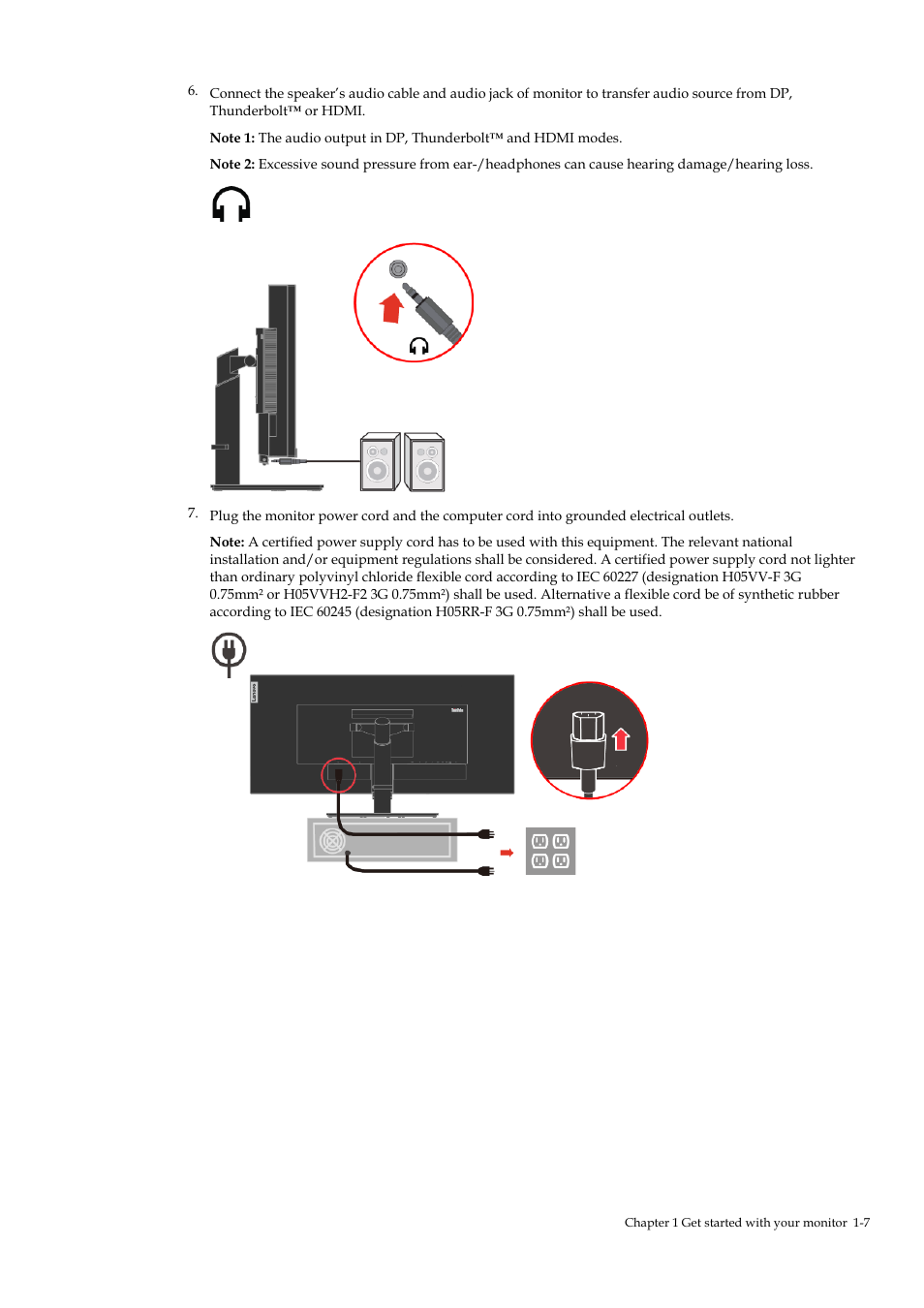 Lenovo ThinkVision P40w-20 39.7" 5K Ultrawide Curved Monitor User Manual | Page 11 / 55