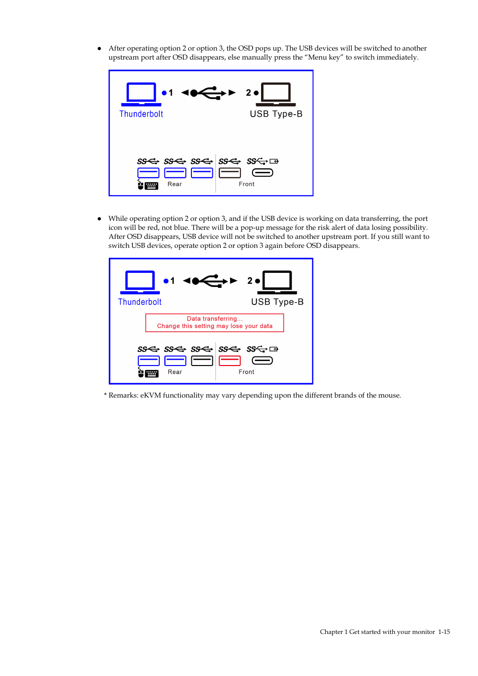 Lenovo ThinkVision P40w-20 39.7" 5K Ultrawide Curved Monitor User Manual | Page 19 / 55