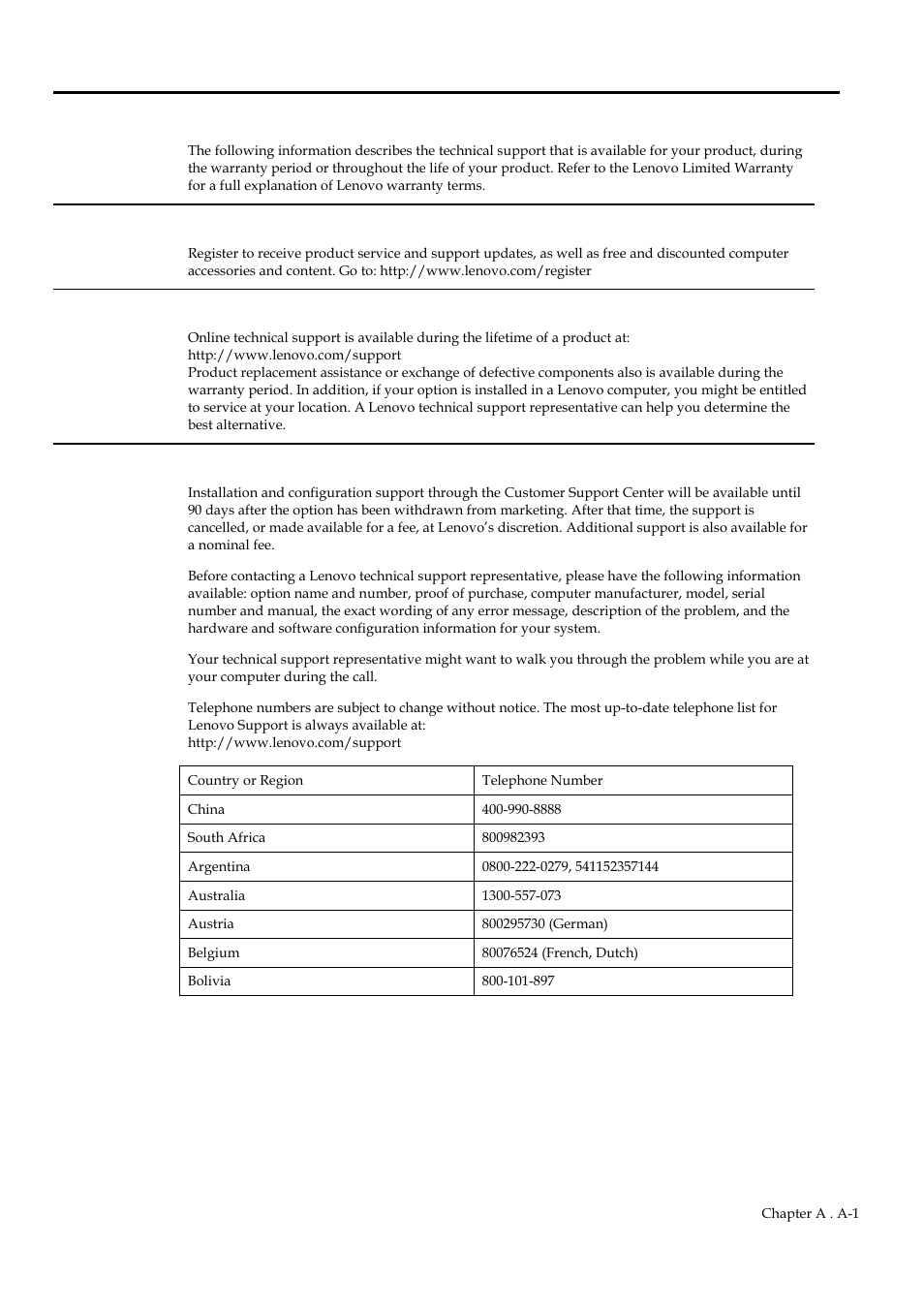 Appendix a service and support, Registering your option, Online technical support | Telephone technical support, Adjusting the dots per inch, Dpi) setting on your system, System’s display, Properties | Lenovo G34w-10 34" 1440p 144 Hz Curved Gaming Monitor User Manual | Page 24 / 27