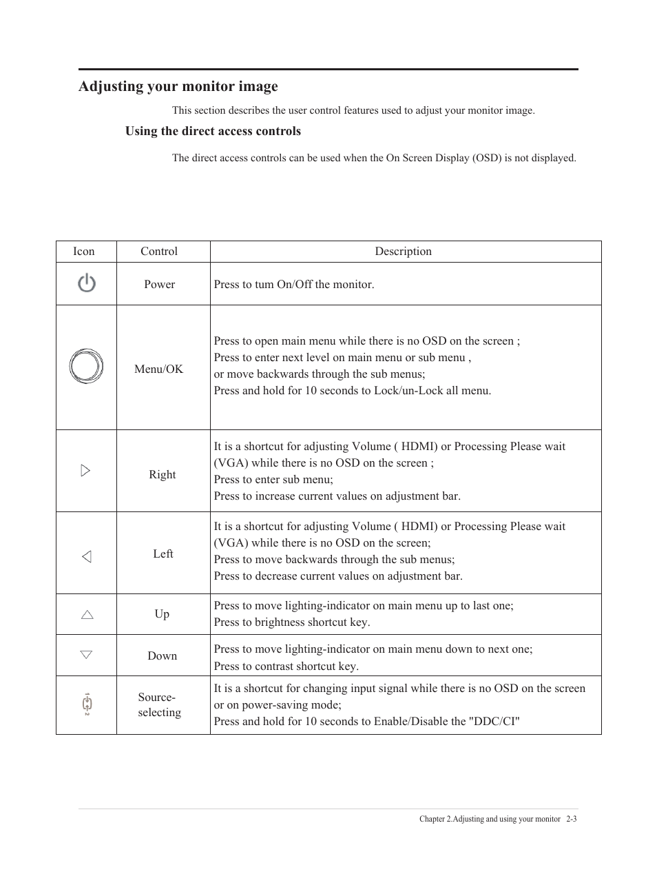 Adjusting your monitor image, Selecting a supported display mode | Lenovo L22e-40 21.5" Monitor (Cloud Gray) User Manual | Page 15 / 31