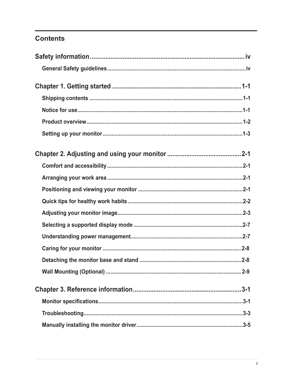 Lenovo L22e-40 21.5" Monitor (Cloud Gray) User Manual | Page 3 / 31