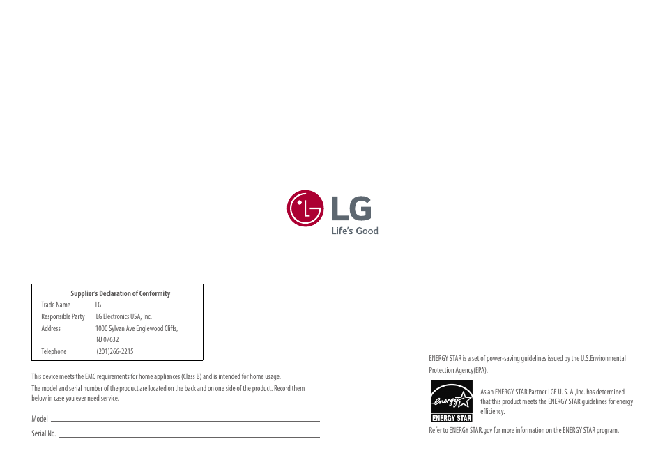 LG BL450Y 22" Desktop Monitor (White) User Manual | Page 29 / 29