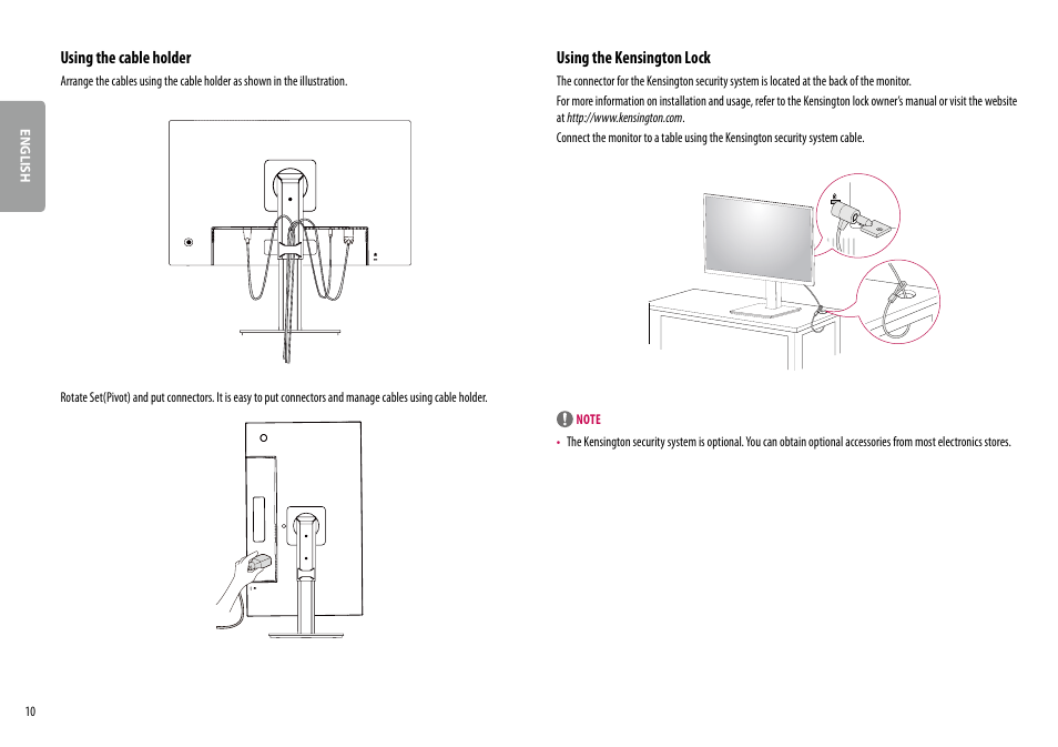 LG 24BR650B-C 23.8" Monitor User Manual | Page 10 / 34