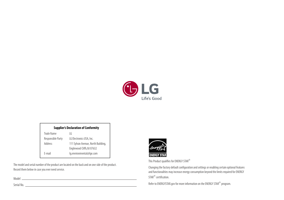 LG 24BR650B-C 23.8" Monitor User Manual | Page 34 / 34