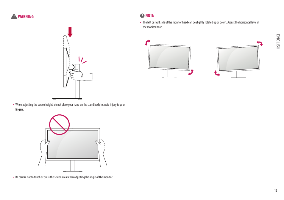 LG UltraFine 27MD5KL-B 27" 16:9 5K IPS Monitor User Manual | Page 15 / 31