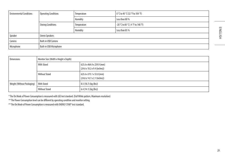 LG UltraFine 27MD5KL-B 27" 16:9 5K IPS Monitor User Manual | Page 29 / 31