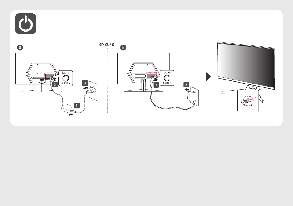 Or/ ou/ o | LG UltraGear 23.8" 165 Hz Gaming Monitor User Manual | Page 8 / 12