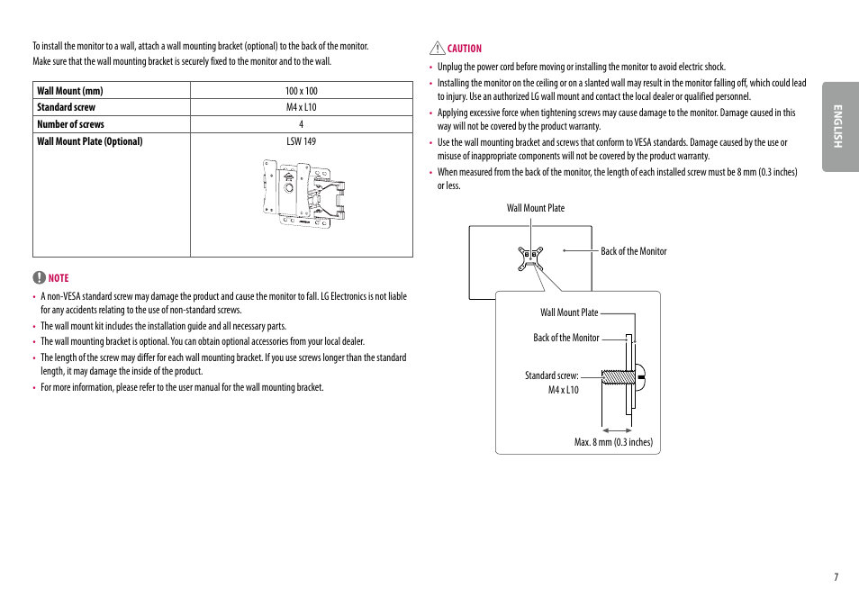 LG 27QN600-B 27" 16:9 FreeSync QHD IPS Monitor User Manual | Page 7 / 29