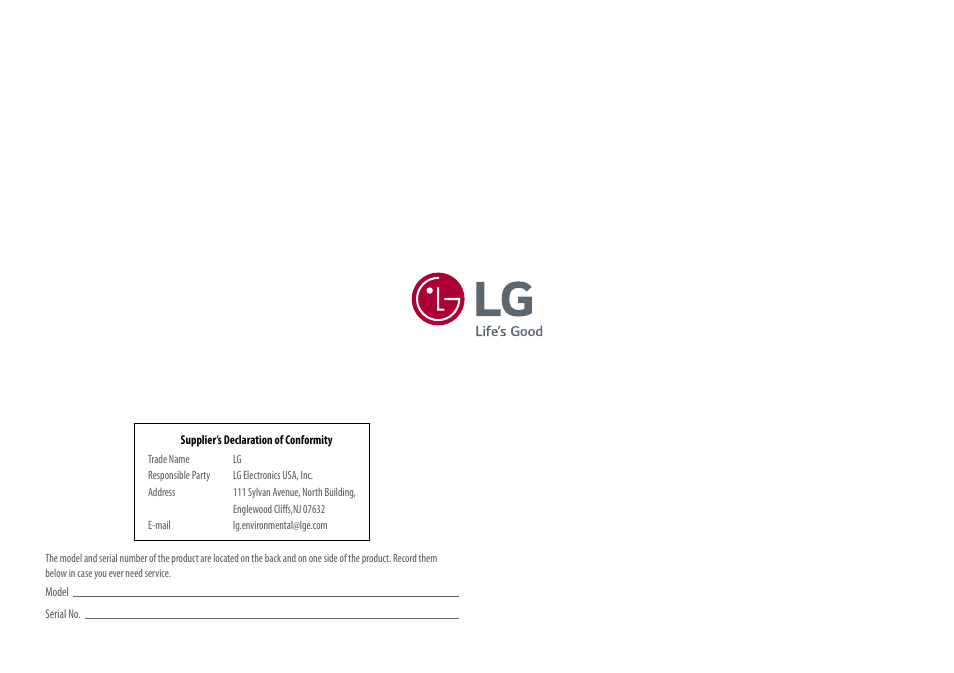 LG 34BQ77QB-B 34" 1440p HDR Curved Monitor User Manual | Page 34 / 34