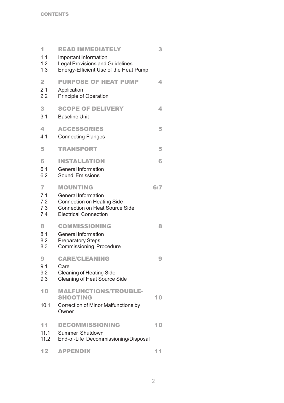 Dimplex SI 75ZS User Manual | Page 2 / 28