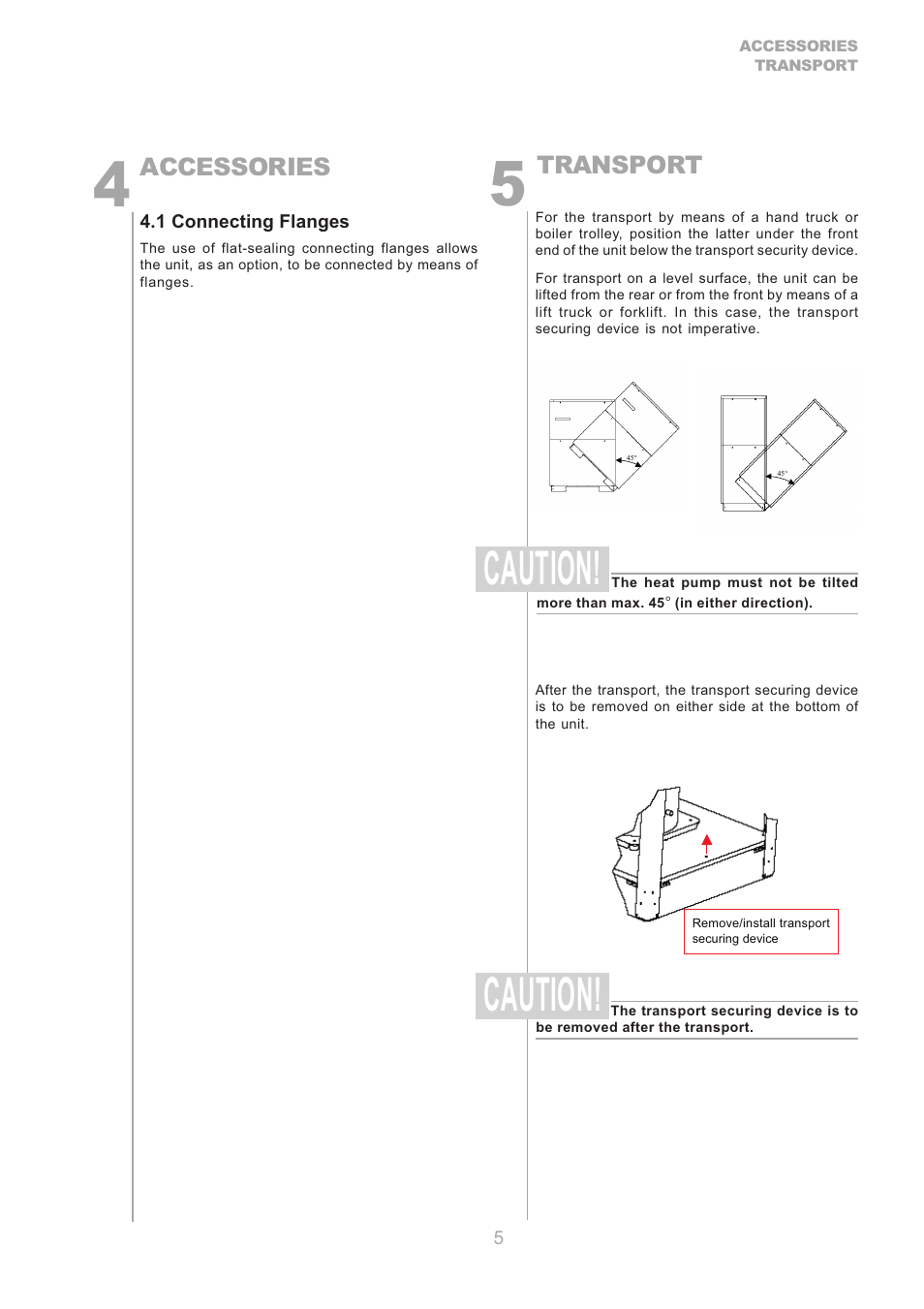 Caution | Dimplex SI 75ZS User Manual | Page 5 / 28