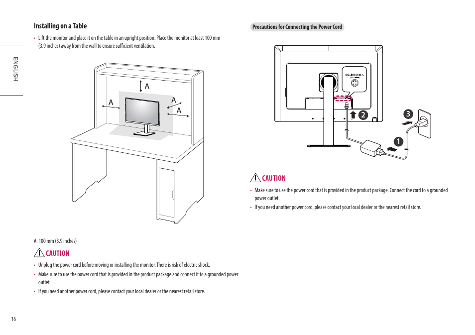 LG 32HQ713D-B 31.5" 8MP 4K Diagnostic Monitor User Manual | Page 16 / 42