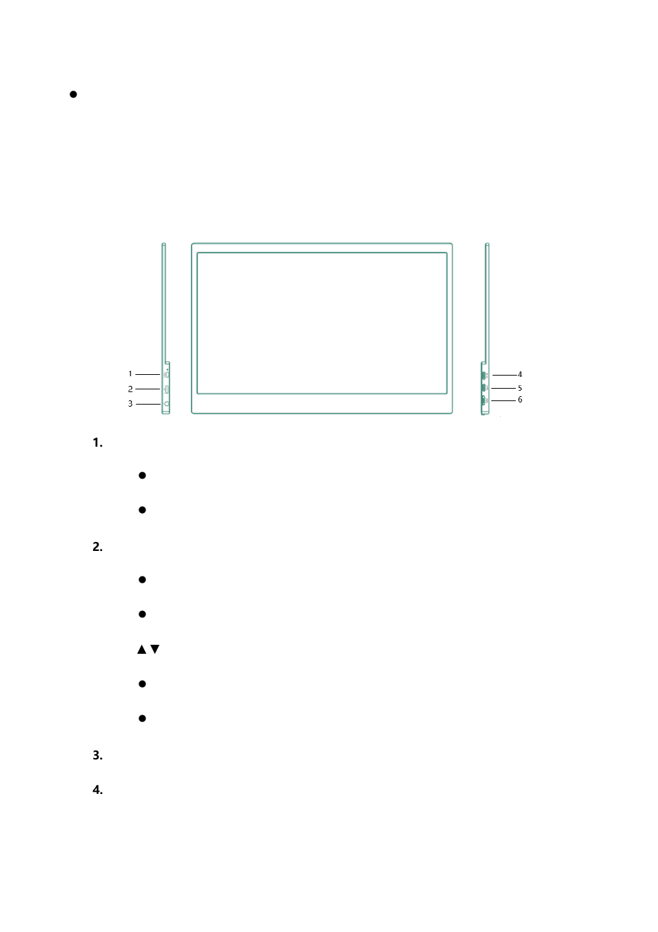 Connections and controls | Lilliput UMTC-1400 14" Full HD Portable Touchscreen LED Monitor User Manual | Page 6 / 11