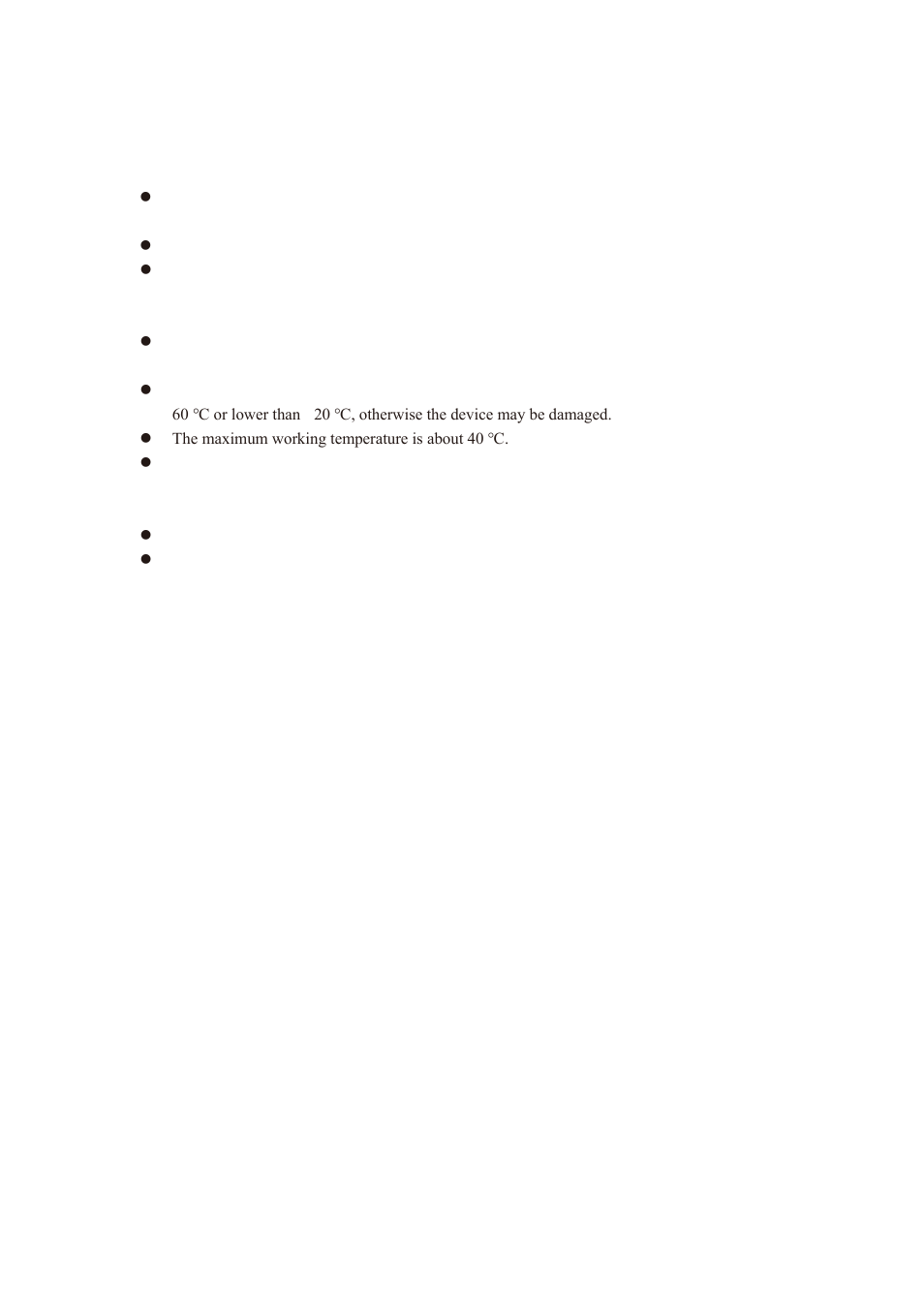 Environment | MSI PRO MP161 15.6" Portable Monitor User Manual | Page 17 / 21