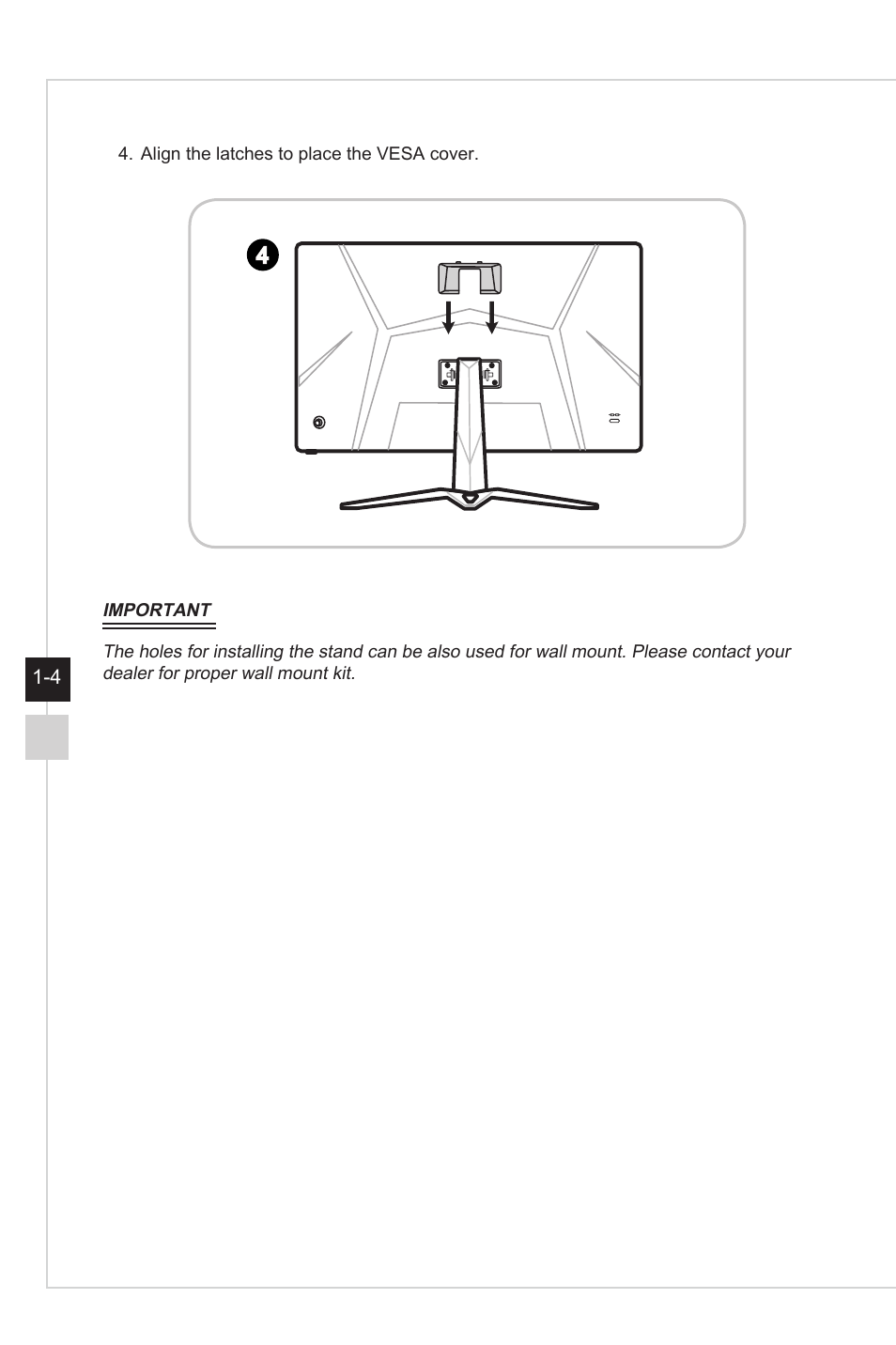 MSI Optix G27C4 E2 27" Curved 170 Hz Gaming Monitor User Manual | Page 12 / 34