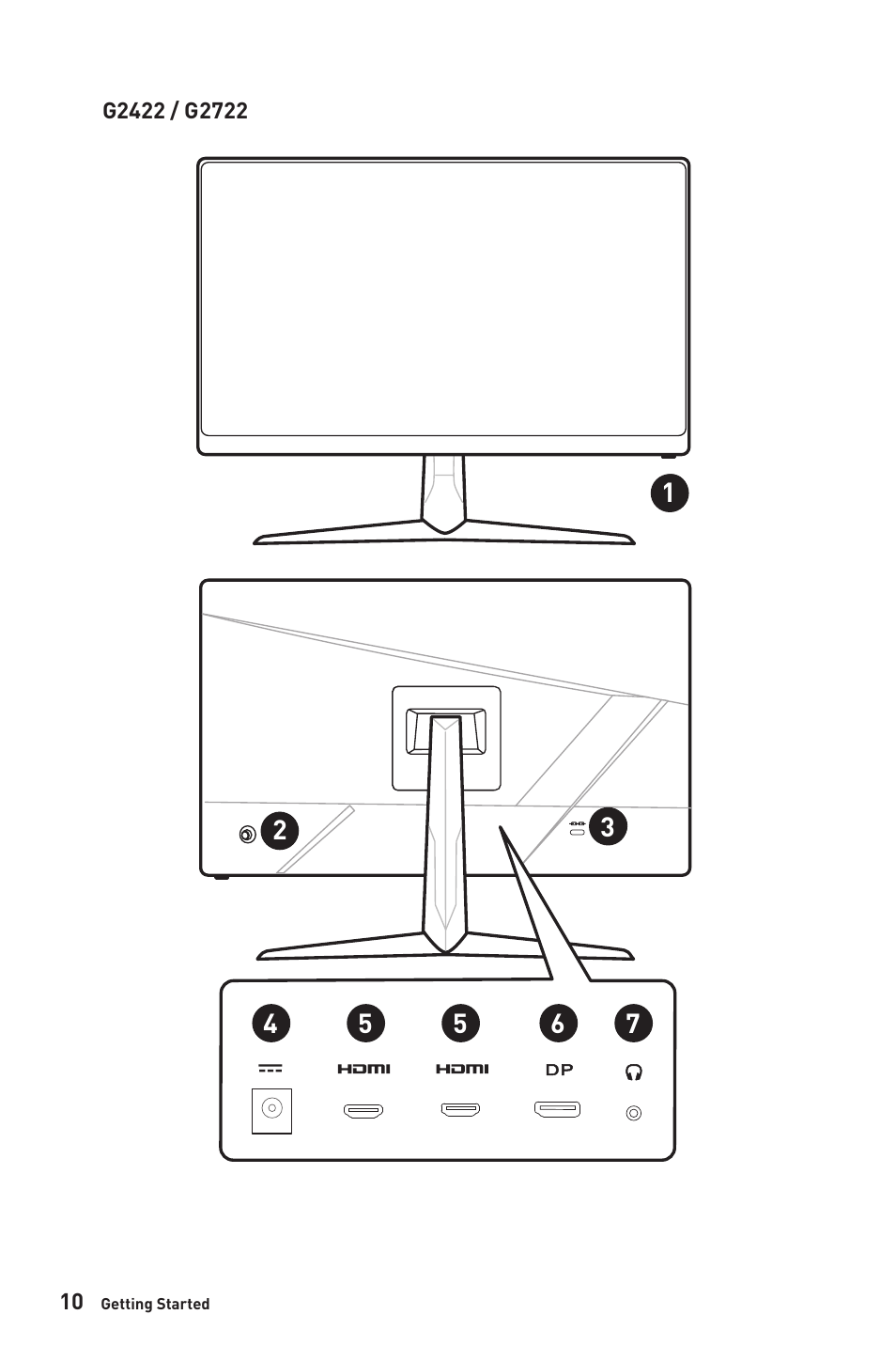 MSI Optix G2712 27" 170 Hz Gaming Monitor User Manual | Page 10 / 33