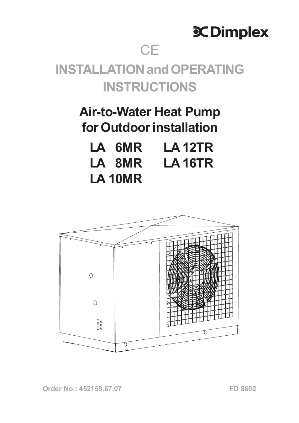 Dimplex LA 16TR User Manual | 36 pages