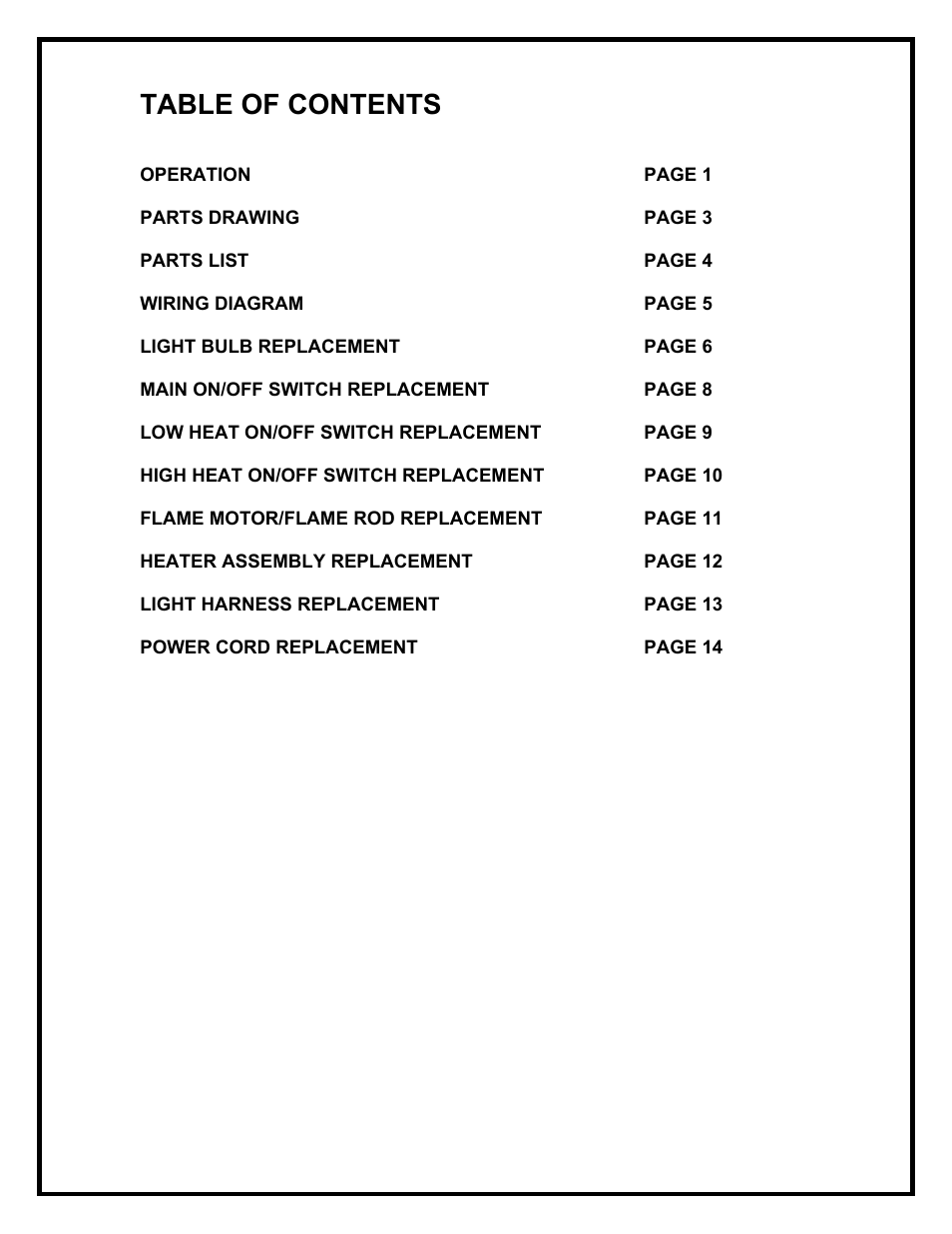 Dimplex DFI2309 User Manual | Page 2 / 16