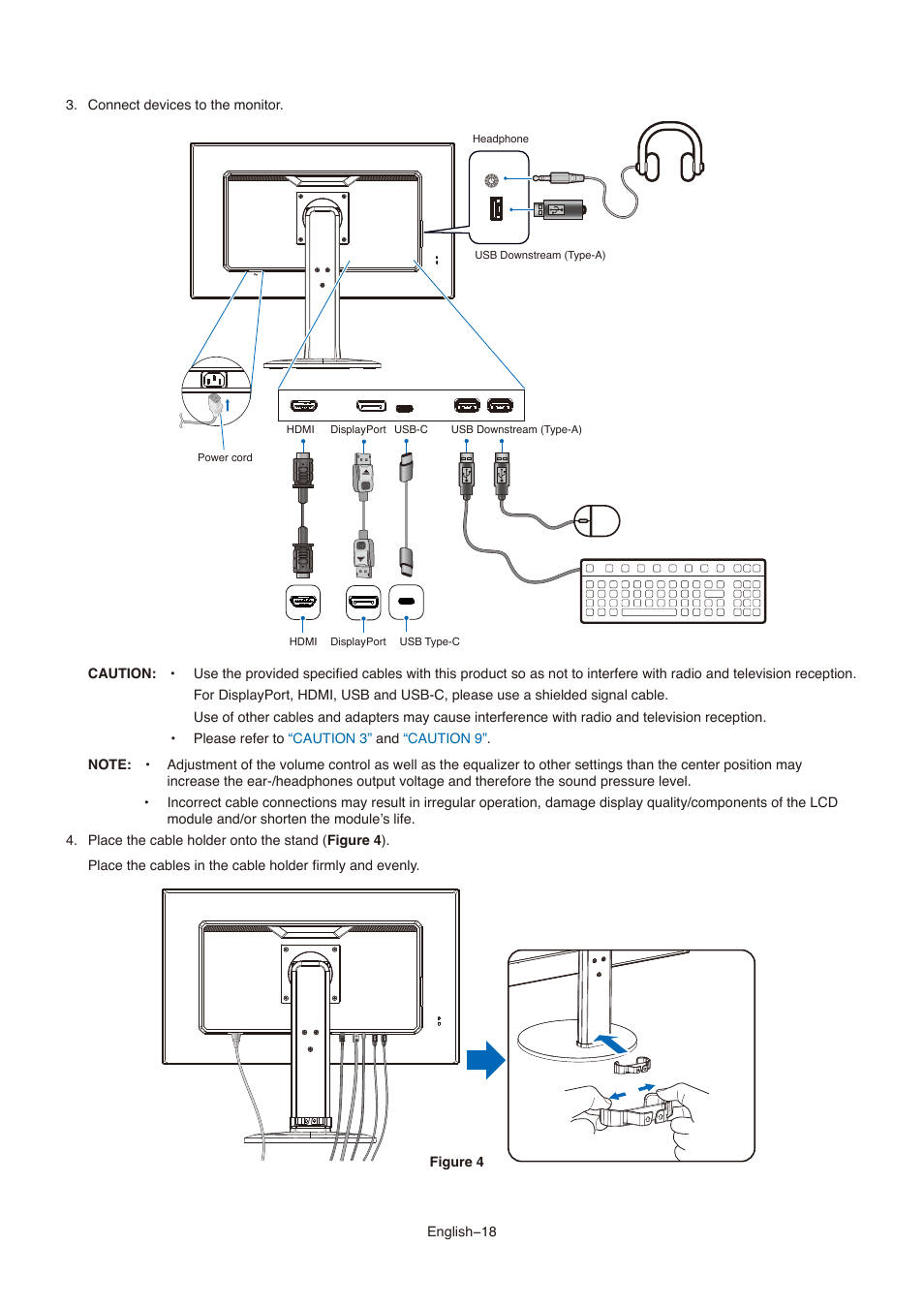 NEC MultiSync E273F-BK 27" 16:9 Full HD IPS Monitor User Manual | Page 20 / 36