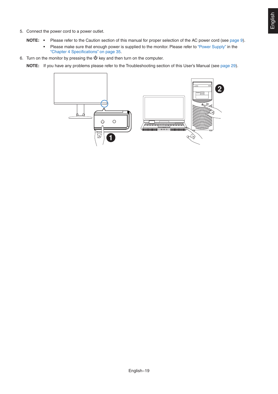 NEC EA242WU 24" Monitor User Manual | Page 21 / 48