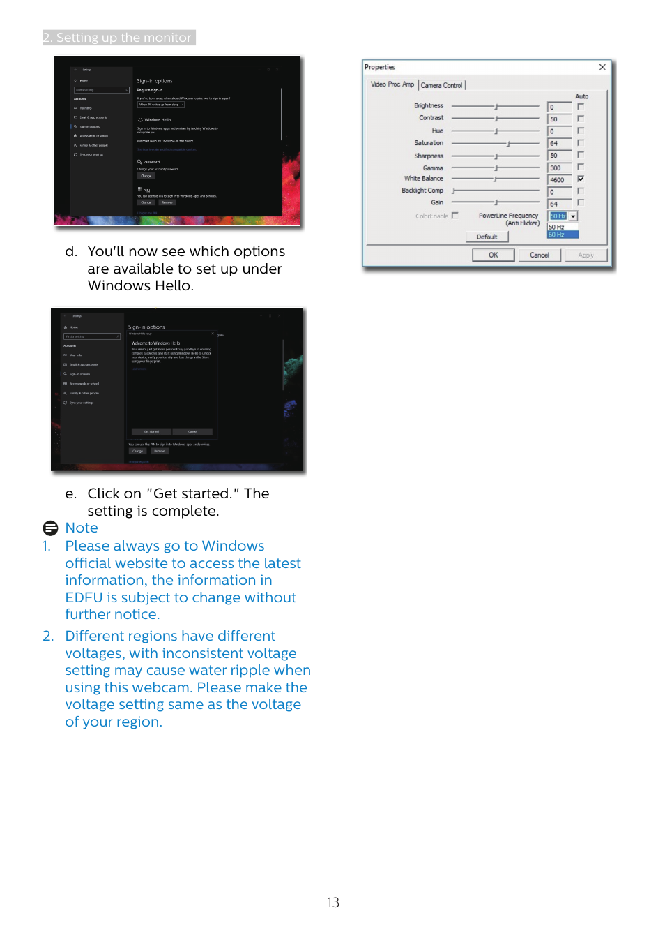 Philips 242B1H 23.8" 16:9 Adaptive-Sync IPS Monitor User Manual | Page 15 / 38