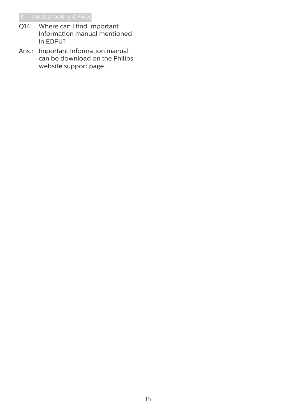 Philips 242B1H 23.8" 16:9 Adaptive-Sync IPS Monitor User Manual | Page 37 / 38