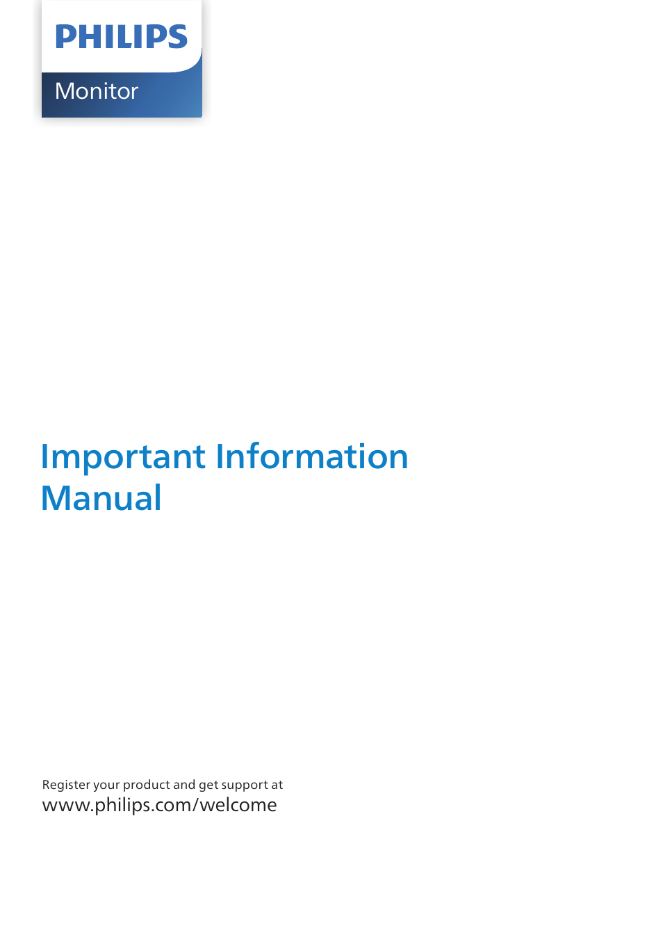 Philips 6000 Series 44.5" SuperWide 32:9 1440p HDR Curved Business Monitor User Manual | 108 pages